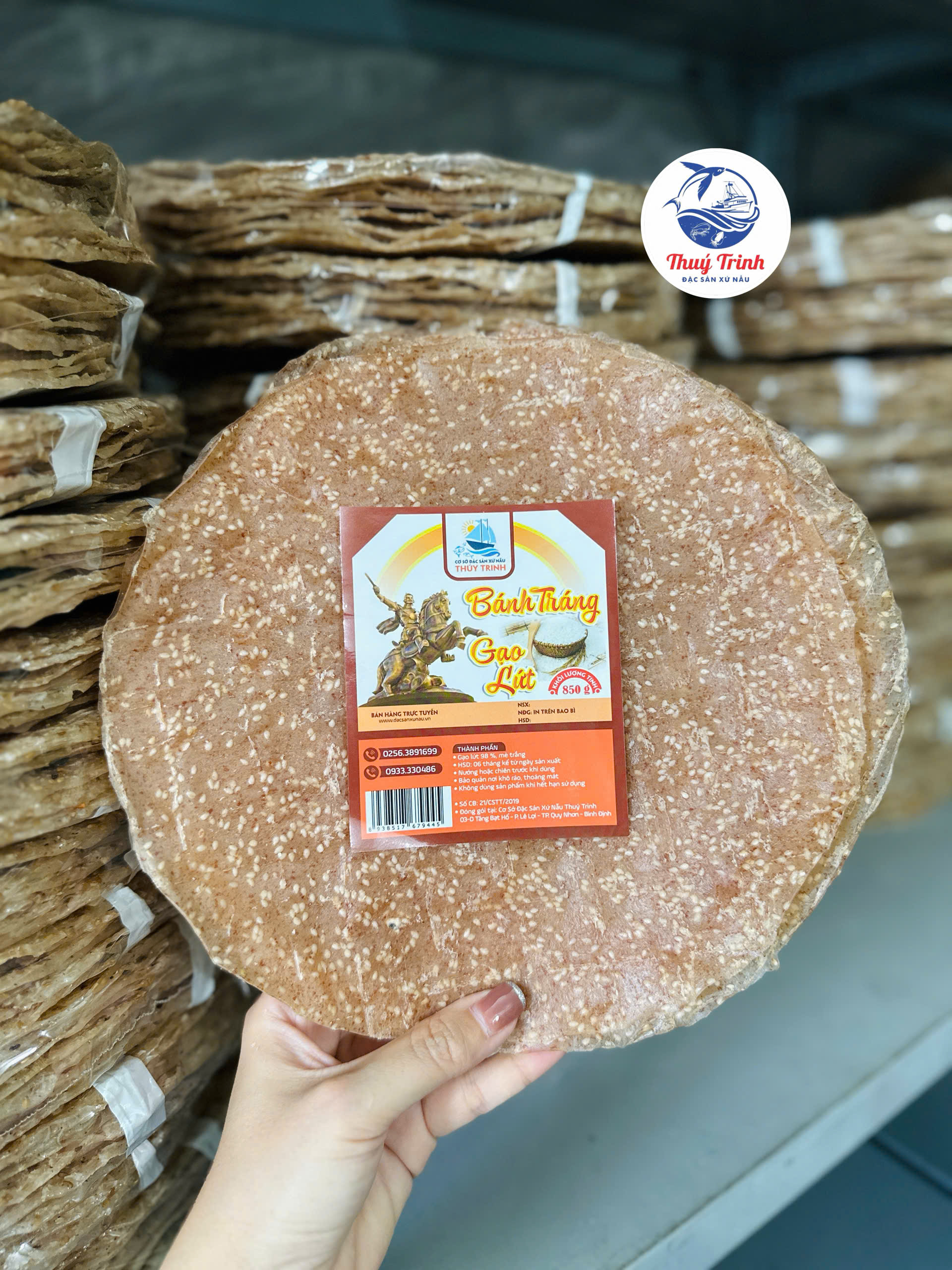 ✅ BÁNH TRÁNG GẠO LỨT NƯỚNG – RÀNG / 850G - Ảnh 3