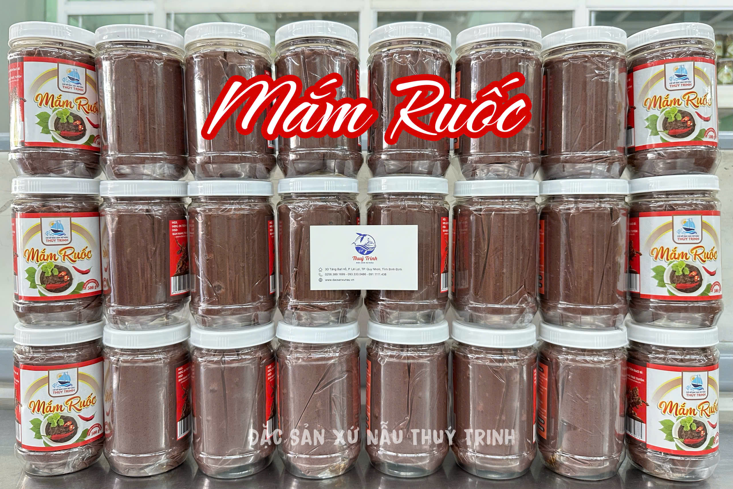 ✅ MẮM RUỐC – HŨ / 500G - Ảnh 2
